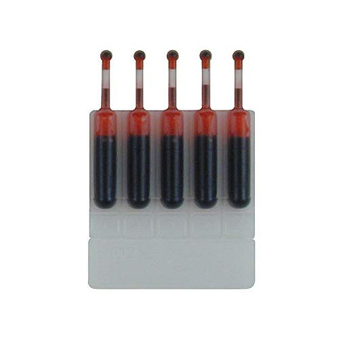 Shachihata, Inc 22011 Refill Ink Cartridges, 5/PK, Red