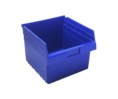 Quantum Storage Systems QSB809BL STORE-MAX Part Organizer Blue Bins 12" L x 12" W x 8" H 8 Pack
