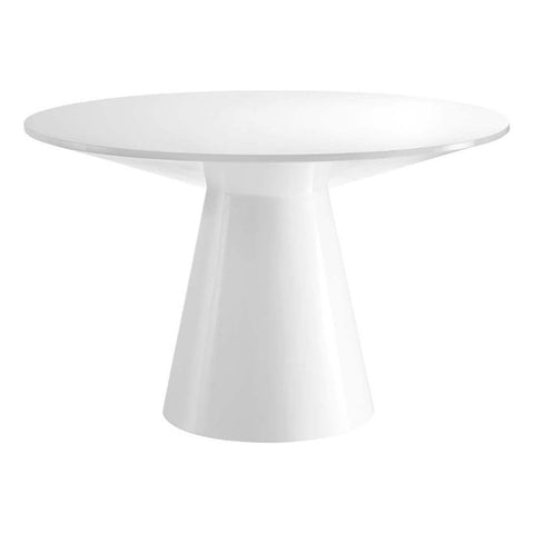 Modway Provision 47" Round Dining Table in White