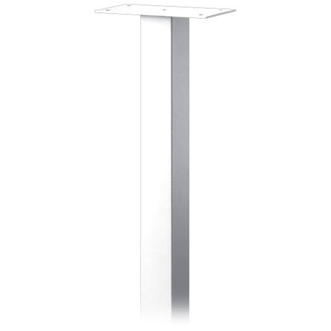 Salsbury Industries 4385WHT Standard Pedestal In-Ground Mounted for Roadside Mailbox, Mail Chest and Mail Package Drop, White