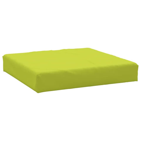 vidaXL Bright Green Pallet Cushion - Oxford Fabric, Soft Foam Fiber Filled, Indoor/Outdoor Use, Water-, Versatile Home Décor Seating Pad
