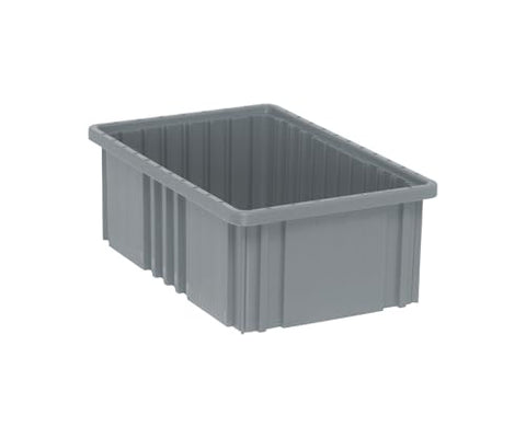 Quantum Storage DG92060 Dividable Grid Heavy Duty Part Organizer Bins - 16-1/2" x 10-7/8" x 6" - 8 Pack