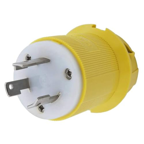 Hubbell HBL26CM11 30 Amp 125 Volt Twist-Lock Plug Connector (Male)