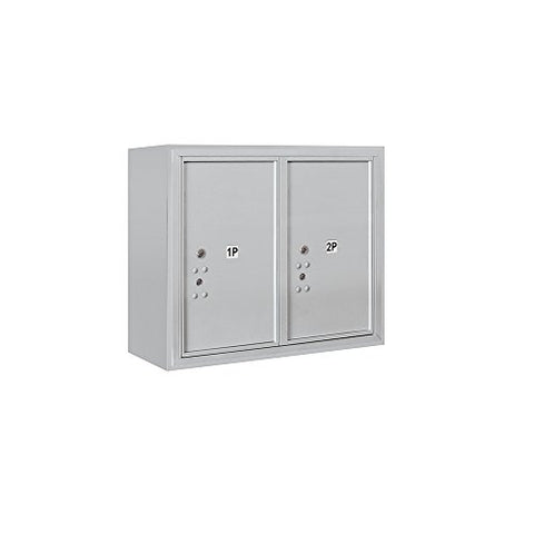Salsbury Industries 3806D-2PAFU Surface Mounted 4C Horizontal Mailbox Unit