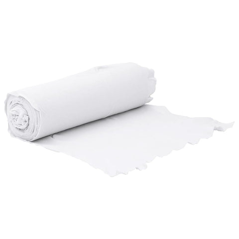 vidaXL Geotextile Membrane White Polyester Fiber 3.3 x 32.8 ft Durable
