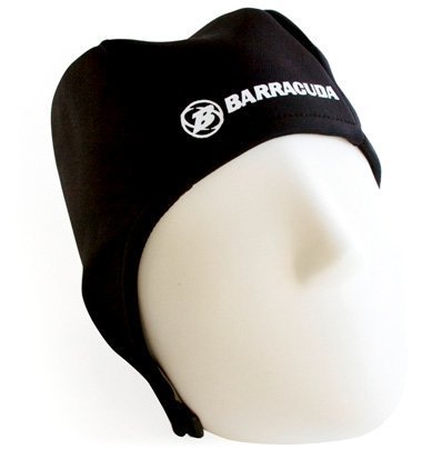 Barracuda Hothead Swim Cap, Black, Small
