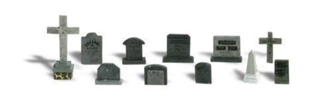Woodland Scenics Tombstones HO Scale