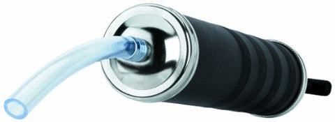 LUMAX LX-1185 Black 18 oz. Suction Gun with 12" Vinyl Flex Hose, Excellent for Draining and Filling Differentials, Transmissions, Clutches, Gear Cases and More