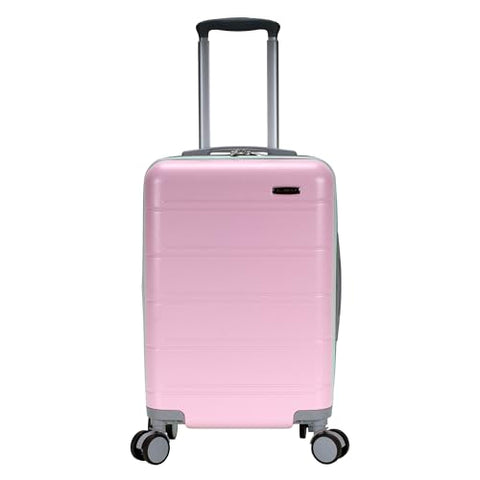 Rockland Tahoe Hardside Expandable Carry on Luggage with Spinner Wheels, Mint