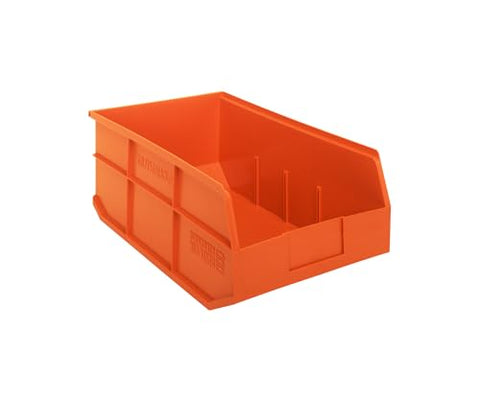 Quantum Storage SSB465 Stackable Shelf Bins Part Organizer - 18" x 11" x 7" - 6 Pack