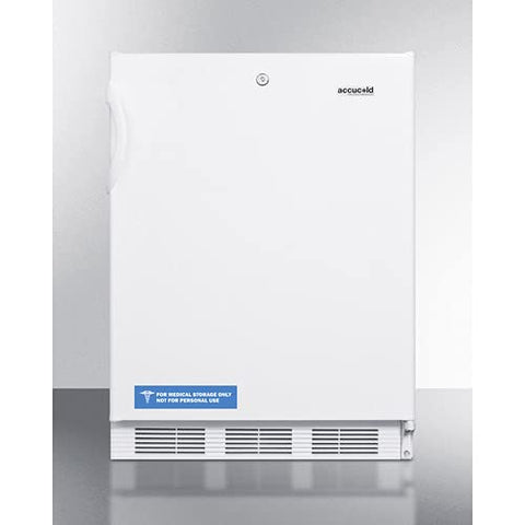 Summit Medical Freestanding Refrigerator ADA Counter Height AL751WL