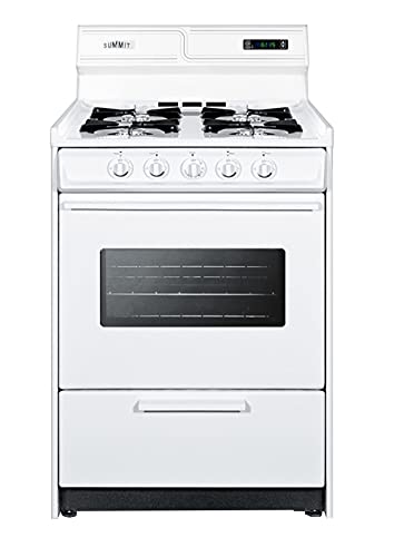 Summit WNM6307KW Kitchen Cooking Range, White