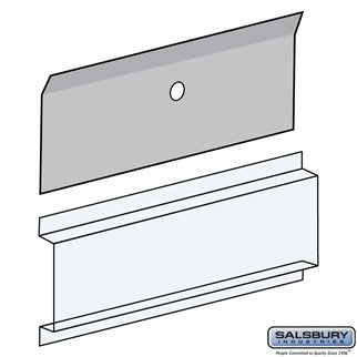 SalsburyIndustries 3697 Card Holder Clear Plastic For 4B Plus Horizontal Mailbox Door