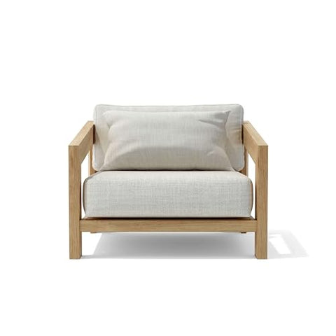 Anderson Teak Smyrna Lounge Armchair (Linen Natural)