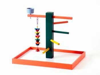 Playpen Wood Tabletop Cockatiel Dlx 19x14.5