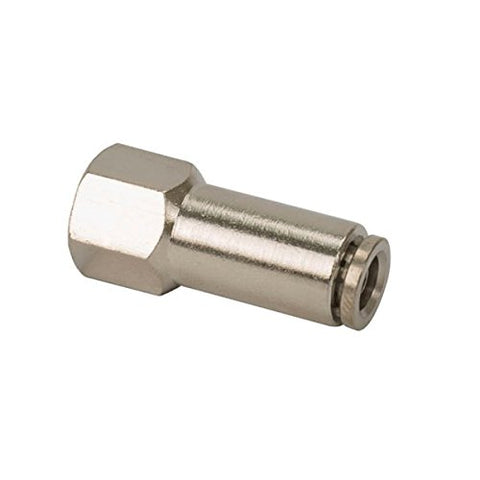 1/4" NPT(F) to 1/8" Airline Straight Push-To-Connect Fitting DOT Approved (10 pcs)