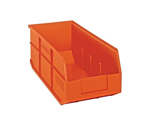 Quantum Storage SSB463 Stackable Shelf Bins Part Organizer - 18" x 8-1/4" x 7" - 6 Pack