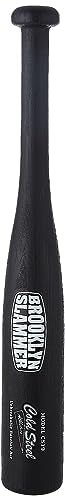 Cold Steel Brooklyn Series Unbreakable Baseball Bat - Made of High-Impact Polypropylene, Brooklyn Slammer (19"), One Size (92BSW)