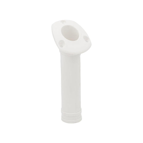 Whitecap 3447WP Nylon Flush Mount Rod Holder - 30°, White