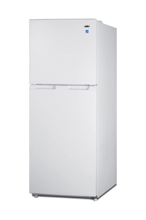 10 cu.ft. ENERGY STAR certified top mount refrigerator-freezer in white