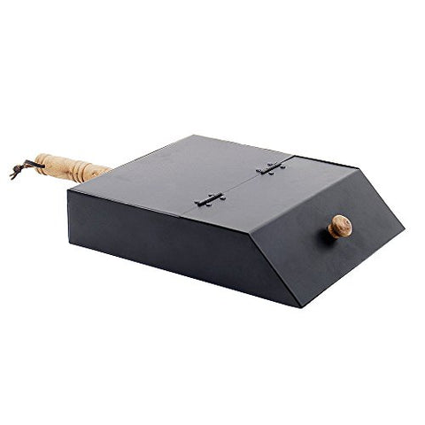Minuteman International AB-01 No Mess Ash Box, Black