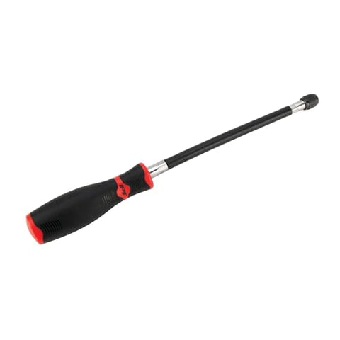 Performance Tool W30979 12-Inch Flexible Screwdriver - 1/4-Inch Drive Quick Release Bit Holder Head - Strong and Flexible Shaft - Allows for Access to Tight and Confined Spaces