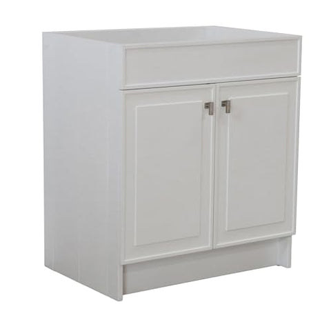 Bellaterra Home F30B-BN-CAB Vanity Cabinet, 30 in, White