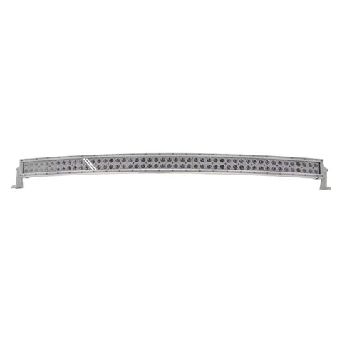 Race Sport Lighting MS288WW-WA 50inch Marine Grade Wrap Around White Shell Dual Row Light Bar with 288-Watt 96 x 3W High Intensity CREE LEDs