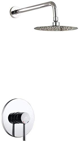 Kube Bath Aqua Rondo Shower Set w/ 8" Rain Shower