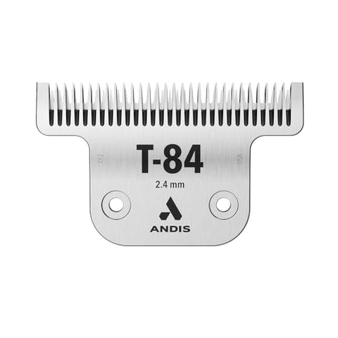 Andis 21641 Carbon-Infused Steel UltraEdge Pet Clipper Blade, Size-T-84, 3/32-Inch Cut Length