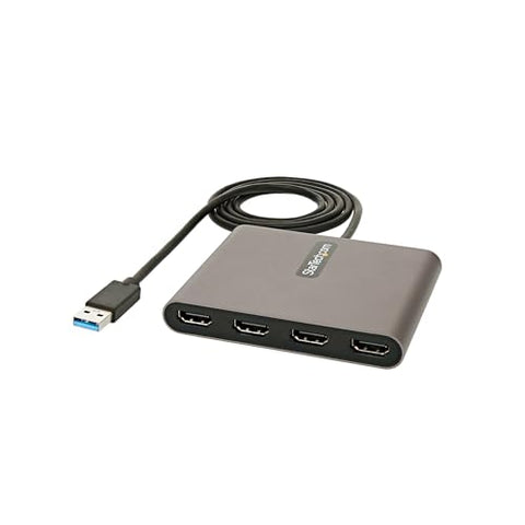 StarTech USB 3.0 to HDMI Adapter, USB-A to HDMI Display Converter, 1080P 60Hz Full HD Video Graphics Adapter, Driver Required, USB Monitor Extender for Windows PC (USB32HDES)