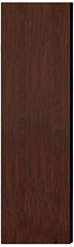 Salsbury Industries 33333DE-MAH Double End Side Panel for 18-Inch Deep Designer Wood Locker without Sloping Hood, Mahogany Brown