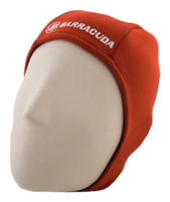Barracuda Hothead Swim Cap, Orange, Extra Large