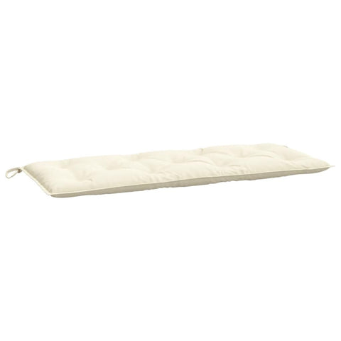 vidaXL Garden Bench Cushion Cream White Oxford Fabric (100% Polyester)