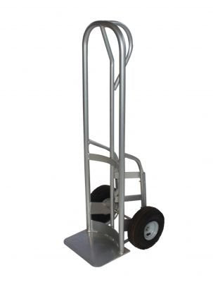 Milwaukee Hand Trucks 47950 P-Handle Keg Truck with 10-Inch Solid Puncture Proof Tires