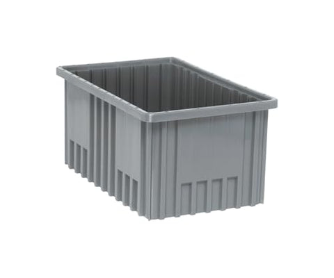 DIVIDABLE GRID CONTAINER RED 16-1/2in x 10-7/8in x 8in