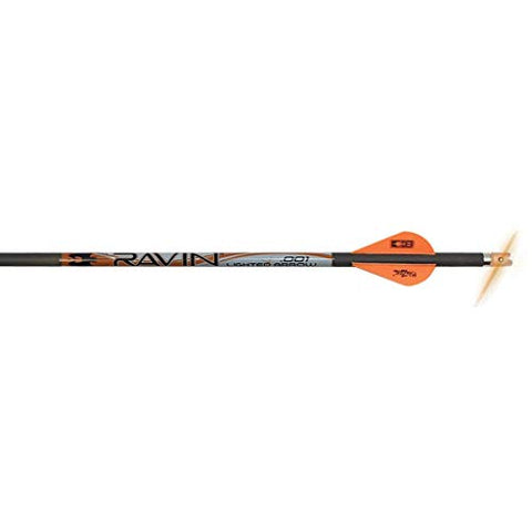 Ravin R135 Lighted Replacement Nocks 3-Pack - LED Illuminated Orange Nocks with Built-in Lithium Battery - for Ravin Crossbow Bolts (Except R500/R470/R18)