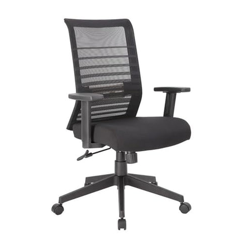 Boss Office Products Boss Mesh Task Chair, Black