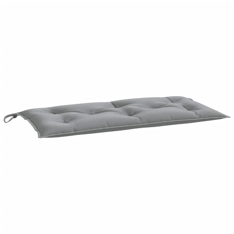 vidaXL Garden Bench Cushion - Gray 39.4"x19.7"x2.8" Oxford Pallet Pad - Outdoor & Indoor Use - Non-Slip Design, Water Resistant, Hollow Fiber Filling