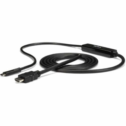 StarTech.com 6ft (2m) USB C to HDMI Cable, 4K 30Hz USB Type-C to HDMI Video Display Converter, Monitor Adapter Cord, Thunderbolt Compatible
