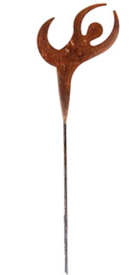 Dancer - Rusted Garden Stake