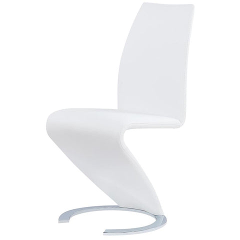 Horseshoe Base Dining Chair White