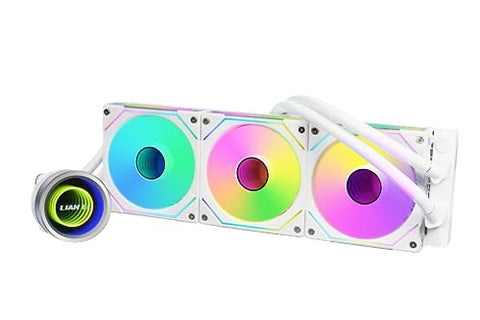 Lian Li GA II Trinity SL-INF 360MM - AIO Liquid Cooler -Pre-Installed ARGB Daisy-chainable Radiator Fans or UNI Fan SL-INF Fans - for Intel® LGA 1700, 1200, 115X, AMD® AM5/AM4 Sockets (GA2T36INW.US)