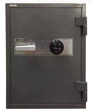 Hollon Safe Hs-750C 2 Hour Fireproof Office Safe, Gray, Exterior 27in x 20 6/7in x 20in / HS-750C