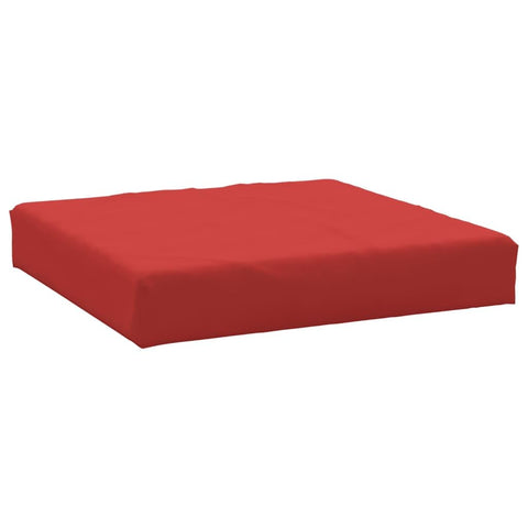 vidaXL Outdoor Pallet Cushion in Vibrant Red | Durable Oxford Fabric | Foam Fiber Filling for Optimal Comfort | Perfect for Patio, Garden, Poolside