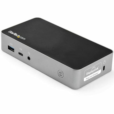 StarTech.com USB-C Dock - Dual Monitor 1080p HDMI Laptop Docking Station - 65W Power Delivery - 1x USB-C, 3x USB-A, Ethernet - Dual Video Display USB 3.1 Gen 1 Type-C Dock - Mac & Windows (DK30CHHPD)