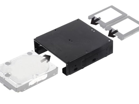 Silverstone Tek 5.25-Inch to 3.5-Inch Drive Bay Converter Bracket (SDP10B)