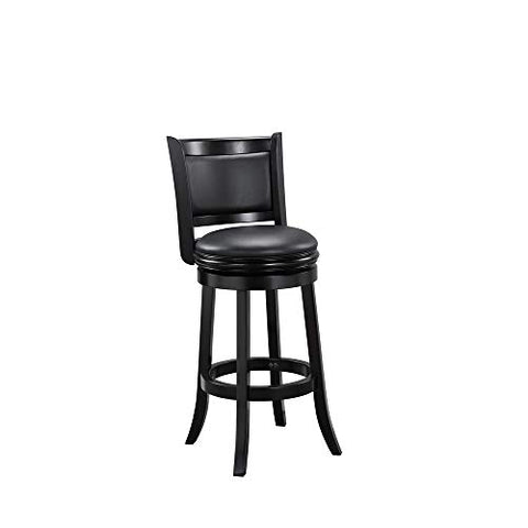29 Augusta Swivel Stool` Black