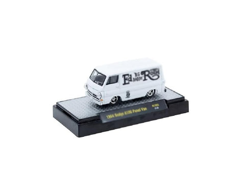 1964 A100 Panel Van White Limited Edition to 4950 Pieces Worldwide 1/64 Diecast Model Car by M2 31500-MJS85