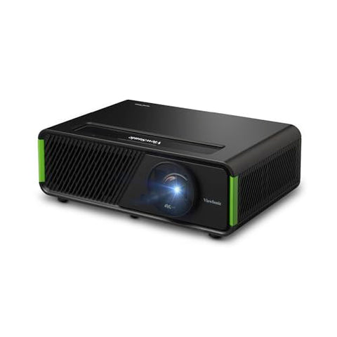 ViewSonic X1-4KPRO UHD 4K Projector for Xbox with Google TV, Netflix, 2500 Lumens, H/V Keystone, 4 Corner Adjustment, USB 2.0, HDMI, 3.5 mm Audio, Bluetooth 5, for Smart Home Theater